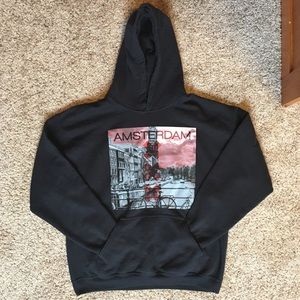 Black Amsterdam Sweatshirt